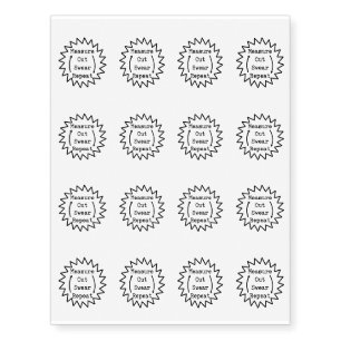 SawDust Is Man Glitter Woodworking Woodworkers Temporary Tattoos