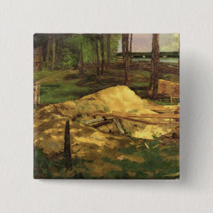 Sawdust Pit, 1876 Button