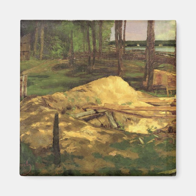 Sawdust Pit, 1876 Magnet (Front)