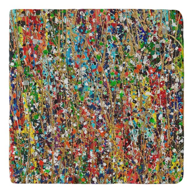 Sawgrass Marble Trivet (Front)