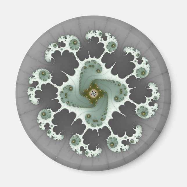 Sawheel - Fractal Magnet (Front)