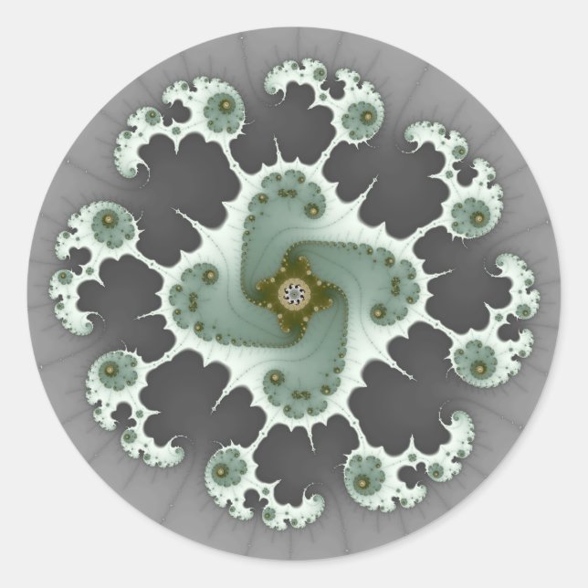 Sawheel - Fractal Sticker (Front)