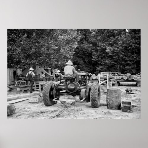 Sawmill Workhorse 1936 Poster
