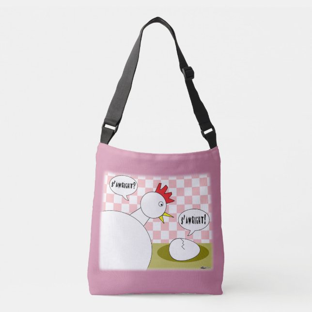 S'Awright? Crossbody Bag (Front)