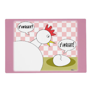 S'Awright? Placemat