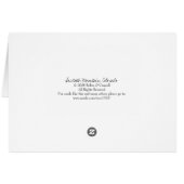 Sawtooth Mountain, Colorado Cards (Back Horizontal)