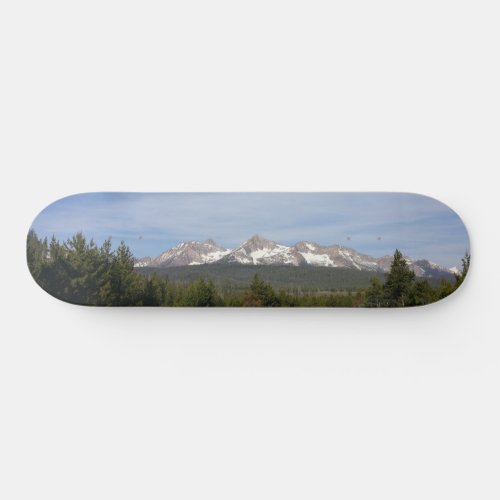 Sawtooth Mountains Idaho Skateboard Deck