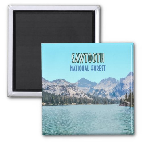 Sawtooth National Forest Idaho Magnet