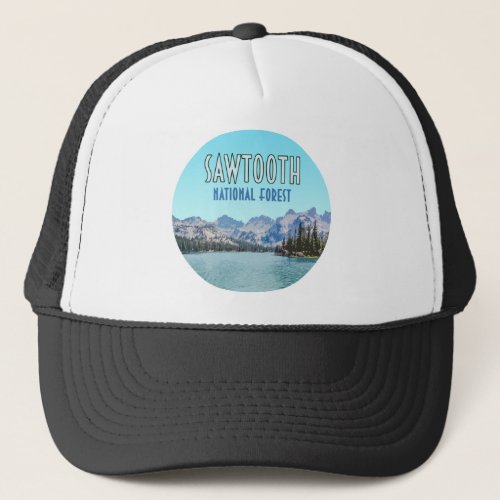 Sawtooth National Forest Idaho Trucker Hat