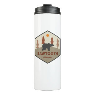 Sawtooth Wilderness Idaho Bear Thermal Tumbler
