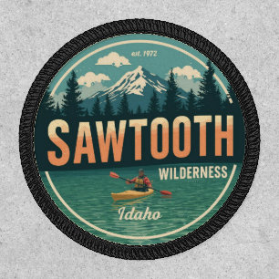 Sawtooth Wilderness Idaho Mountain Hiking Alpine Patch