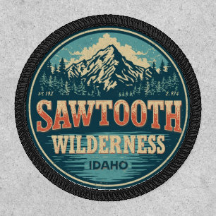 Sawtooth Wilderness Idaho Mountain Hiking Alpine Patch