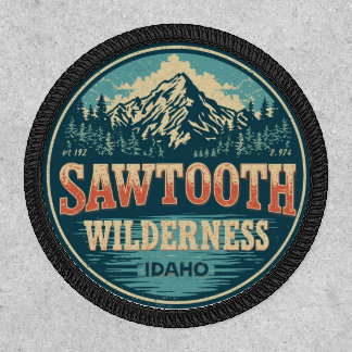 Sawtooth Wilderness Idaho Mountain Hiking Alpine Patch