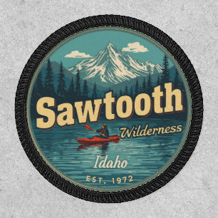 Sawtooth Wilderness Idaho Mountain Hiking Alpine Patch