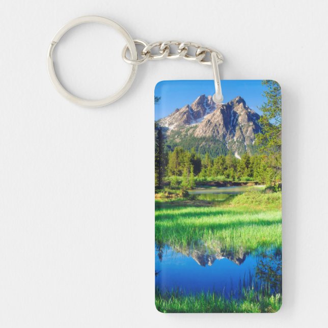 Sawtooth Wilderness Keychain (Front)