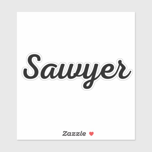 Sawyer Sticker (Sheet)