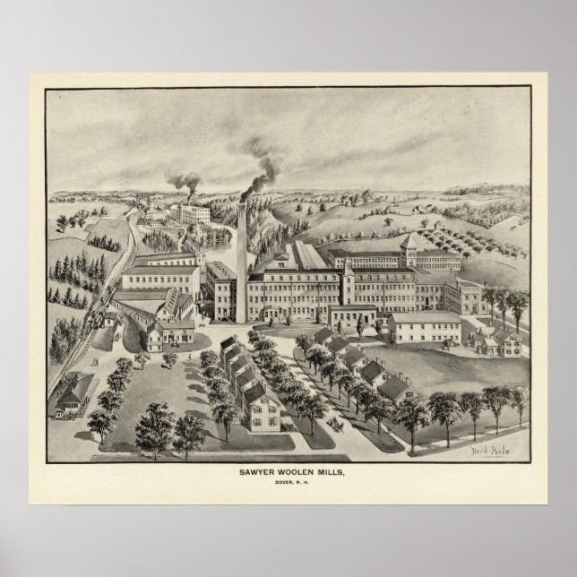 Sawyer Woolen Mills Poster (Front)