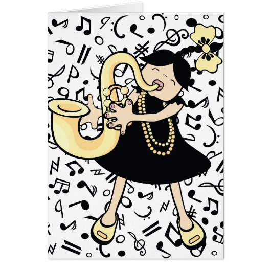 sax baby cards (Front)