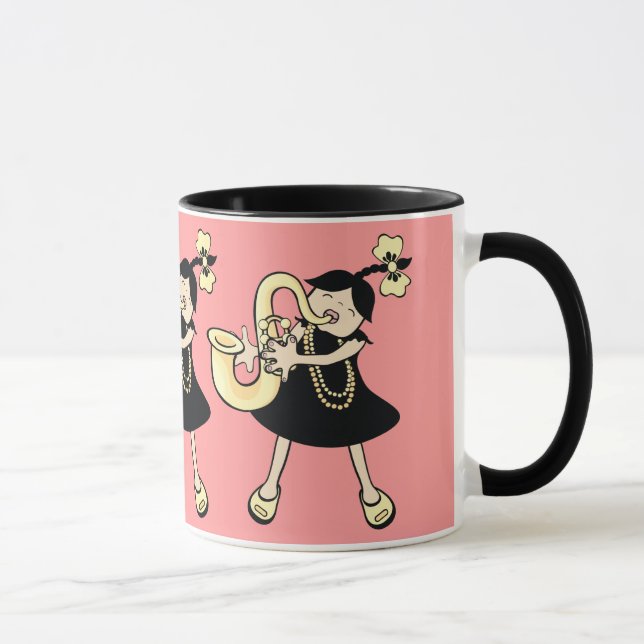 sax baby mug (Right)