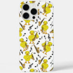 Sax Chick Saxophones Music Notes Phone Case 