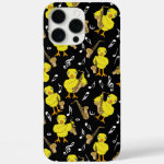 Sax Chick Saxophones Music Notes Phone Case 
