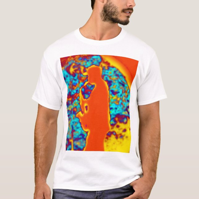 Sax Man T-Shirt (Front)