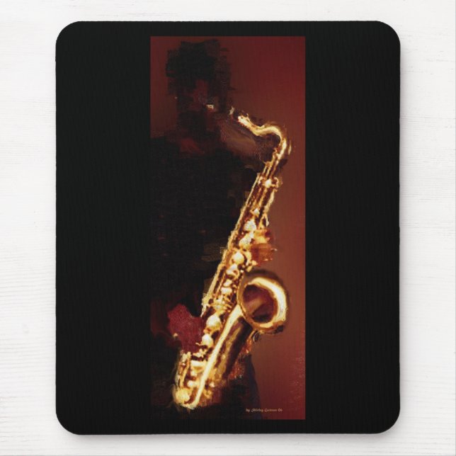 Sax Mouse Pad (Front)