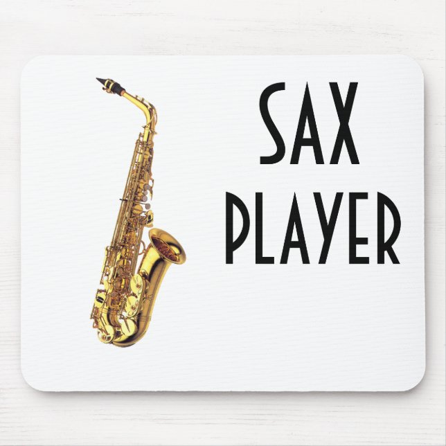 Sax Mousepad! Mouse Pad (Front)