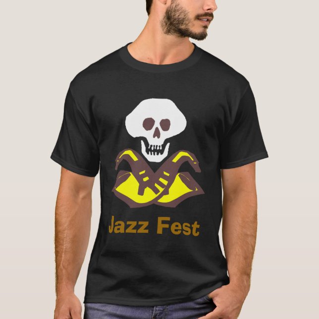 Sax Pirate, Jazz Fest T-Shirt (Front)