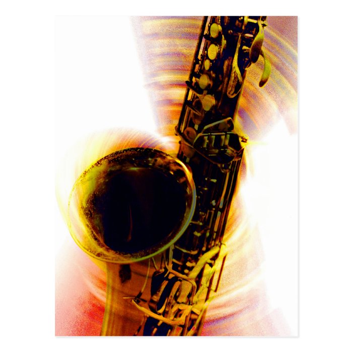 Sax Spin 1 Post Card