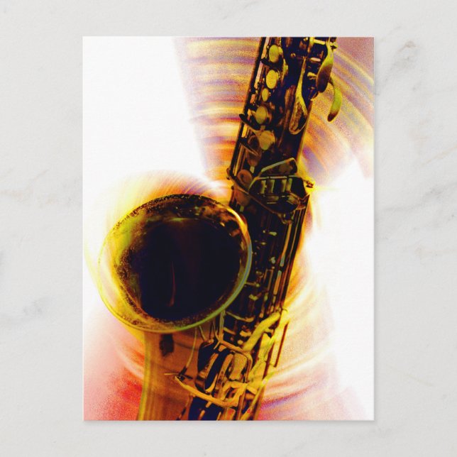 Sax Spin 1 Postcard (Front)
