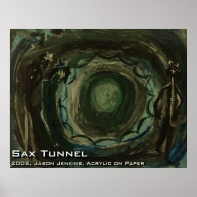 Sax Tunnel Poster (Front)