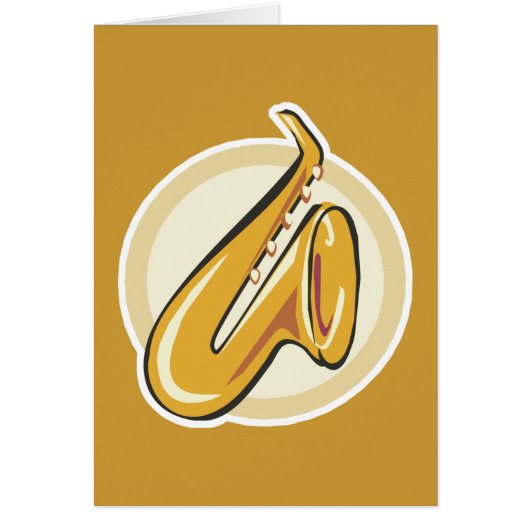 saxaphone cards (Front)