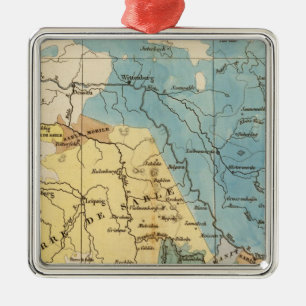 Saxe mineralogique metal ornament