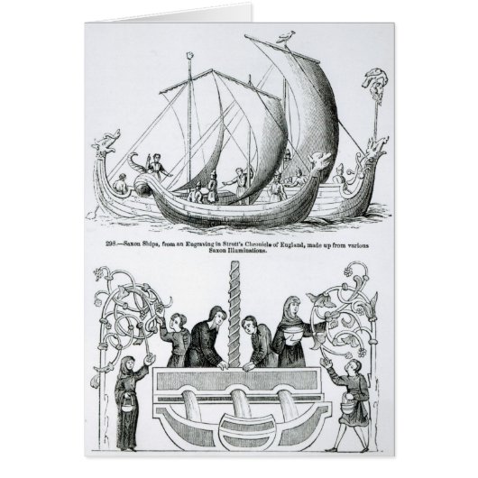 Saxon Ship Cards (Front)