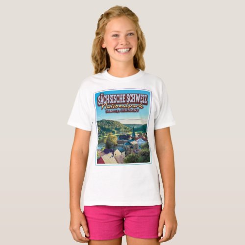 SAXON SWITZERLAND NATIONAL PARK _ SAXONY GERMANY T_Shirt