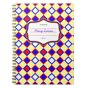 Saxonian Colors Notebook