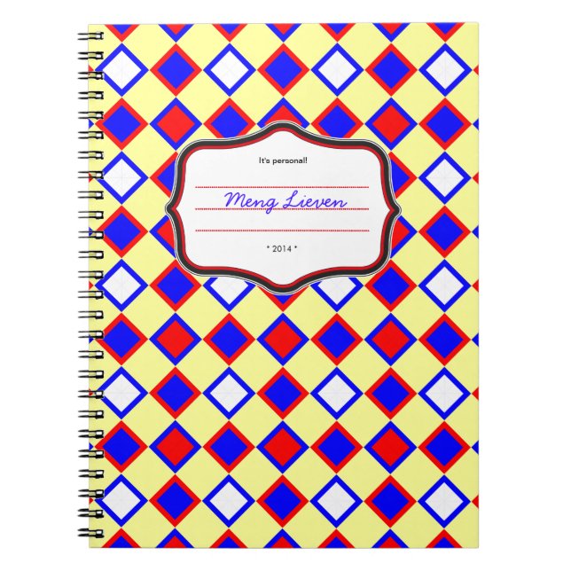 Saxonian Colors Notebook (Front)