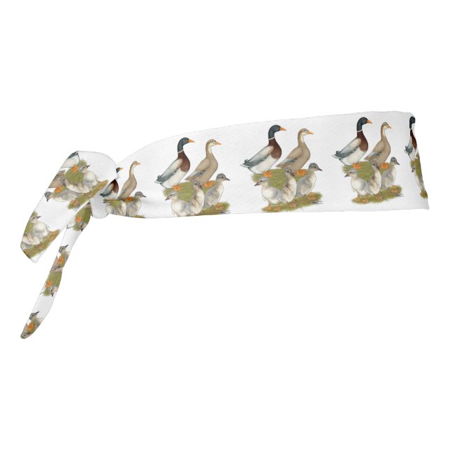 Saxony Duck Family Tie Headband (Rotate 270)