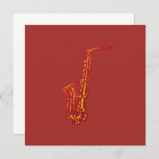 Saxophone (Front/Back)