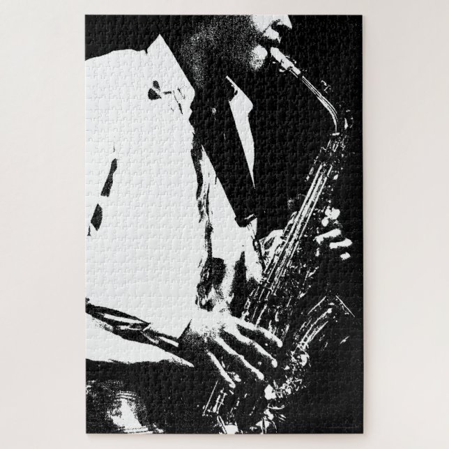 Saxophone 20x30 1014pc jpm jigsaw puzzle (Vertical)