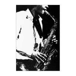 Saxophone 24x36 (60x90cm) waacnm acrylic print