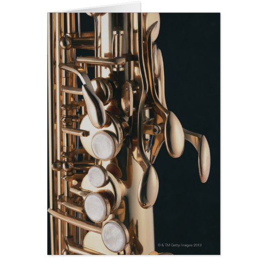 Saxophone 5 cards (Front)