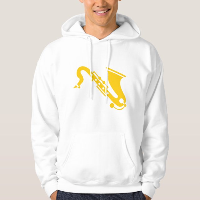 Saxophone - Amber Hoodie (Front)