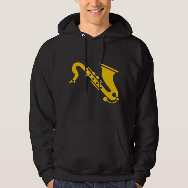 Saxophone - Amber Hoodie (Front)