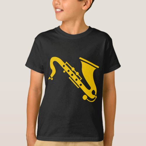 Saxophone _ Amber T_Shirt
