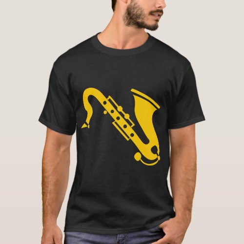 Saxophone _ Amber T_Shirt
