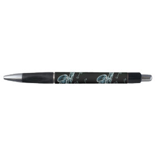Saxophone And Music Notes Pen
