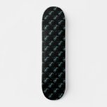Saxophone And Music Notes Skateboard at Zazzle