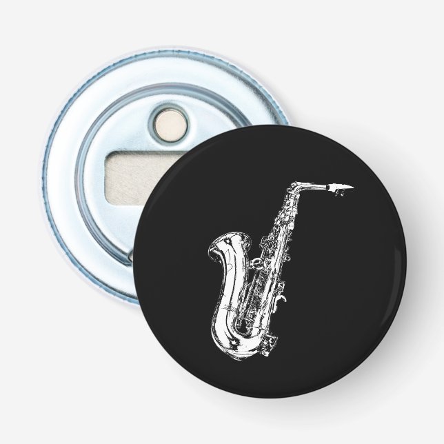 Saxophone Bottle Opener (Front)